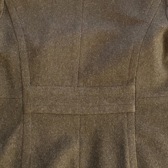 Charcoal Grey Wool Coat - Picture 6 of 7